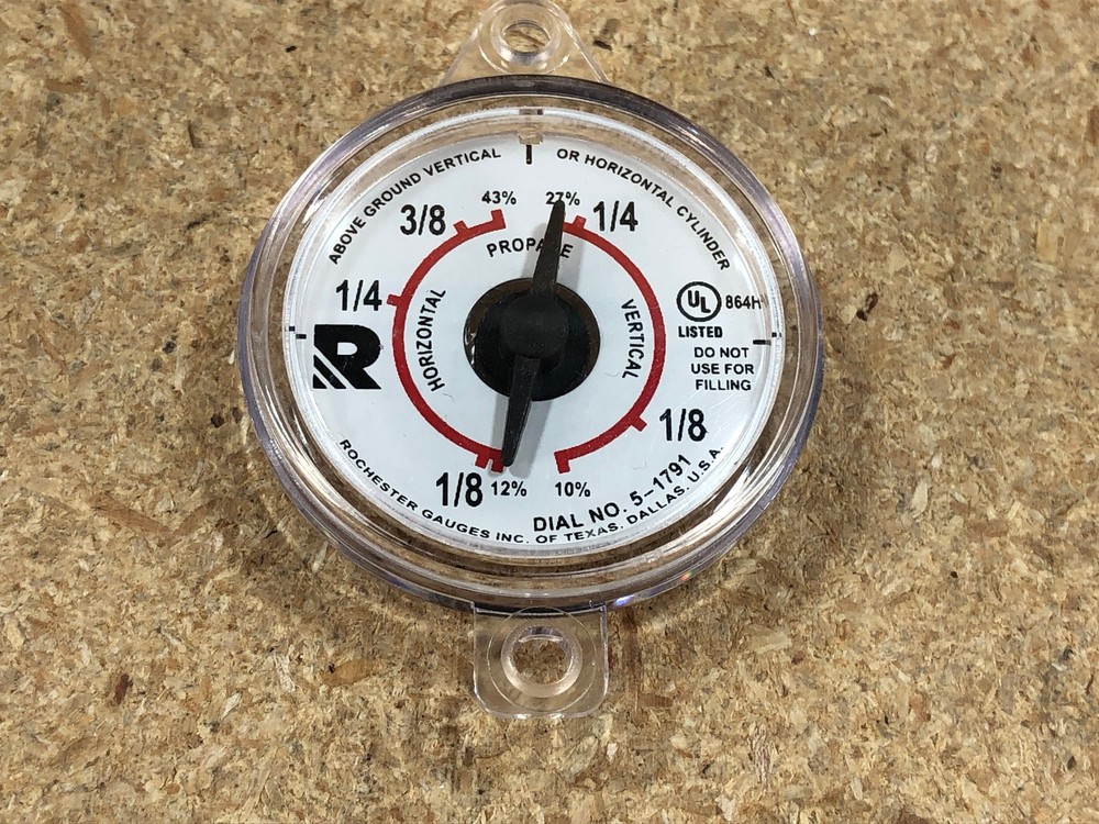 Propane LPG Rochester Gauges 5-1789 Propane Butane Tank Sight for Manchester
