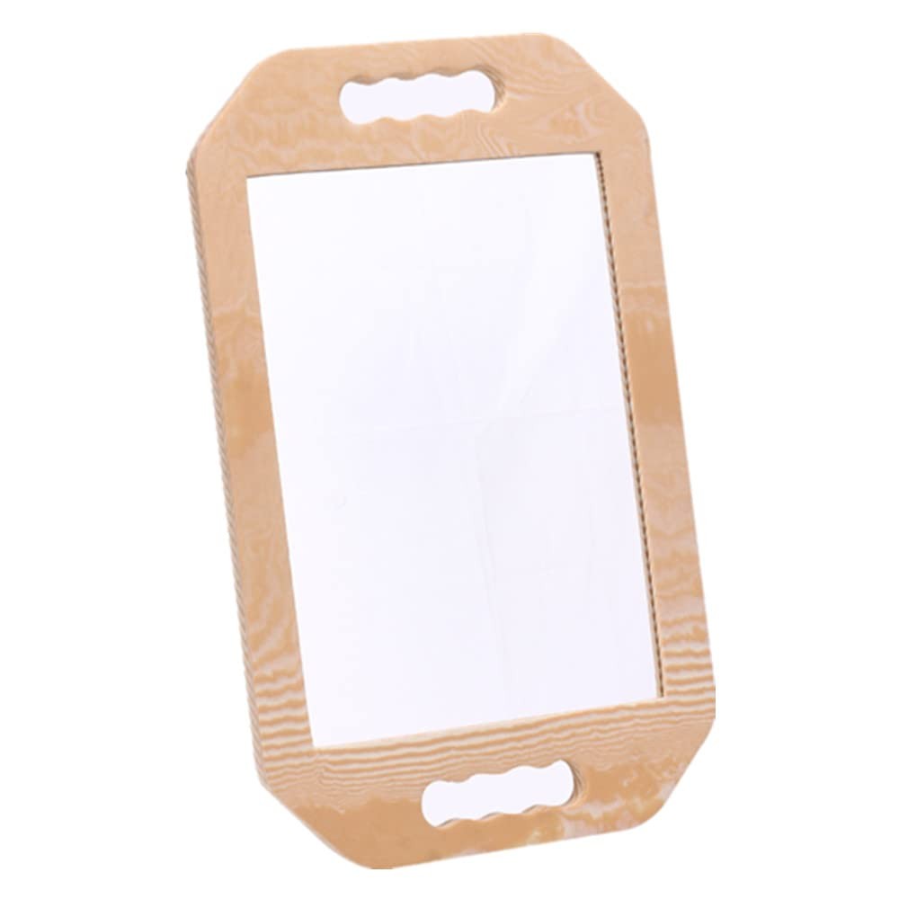 mpowtech Double Handle Mirrors - 16.1"L x 9.8"W, 1 Pack Striped -Rectangle