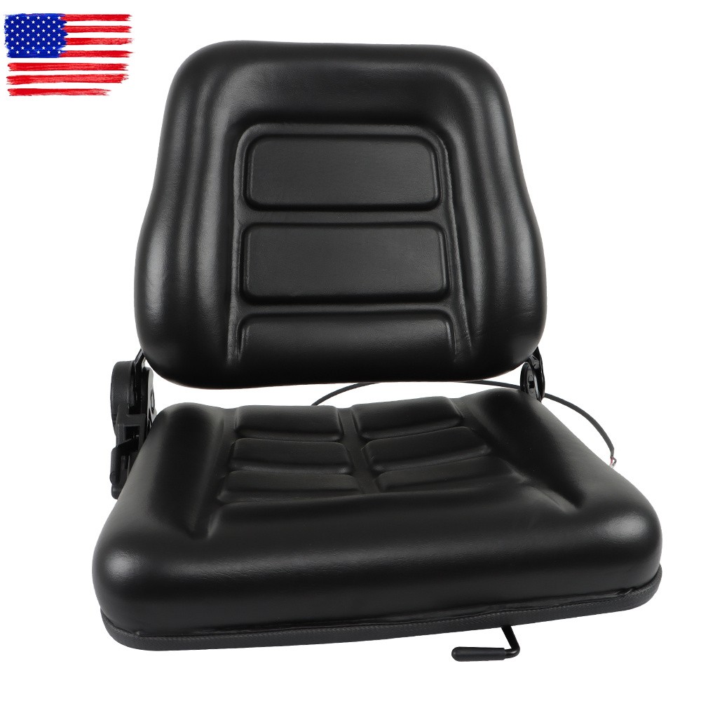 Universal Forklift Seat Back Fold Down Forklift Seatwith Adjustable Angle