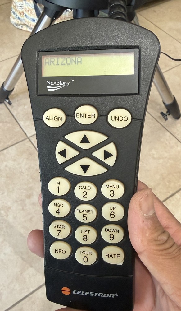 Celestron SLT-E wired remote Tested Working Nice Condition