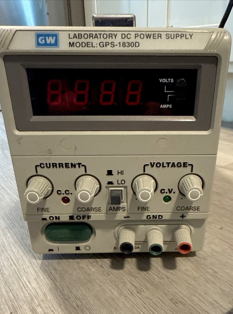 INSTEK GPS-1830D LABORATORY DC Power Supply