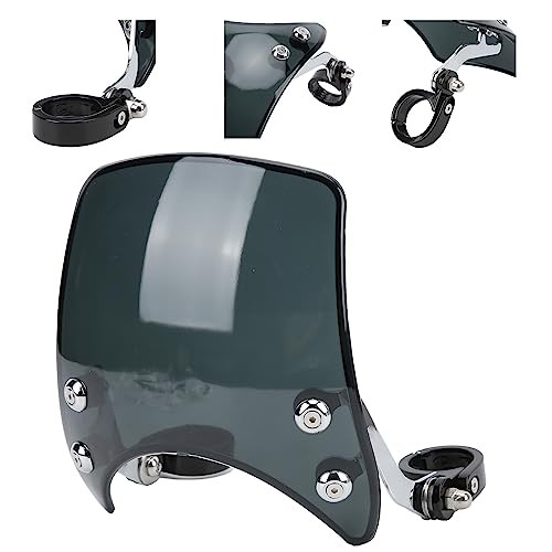 Motorcycle Windshield Headlight Fairing 180° Adjustable Wind Deflector for