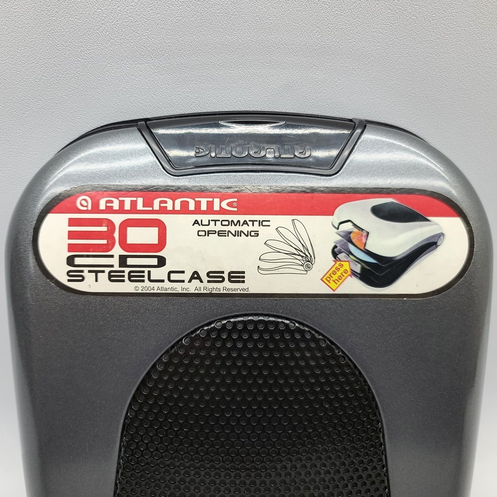 Atlantic 30 CD DVD Disc Storage Steelcase Auto Opening