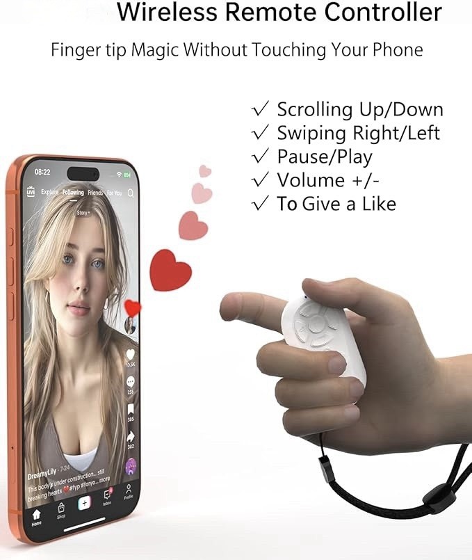 NEW Wireless Remote Controller iOS/Android Bluetooth Remote Control TikTok USA