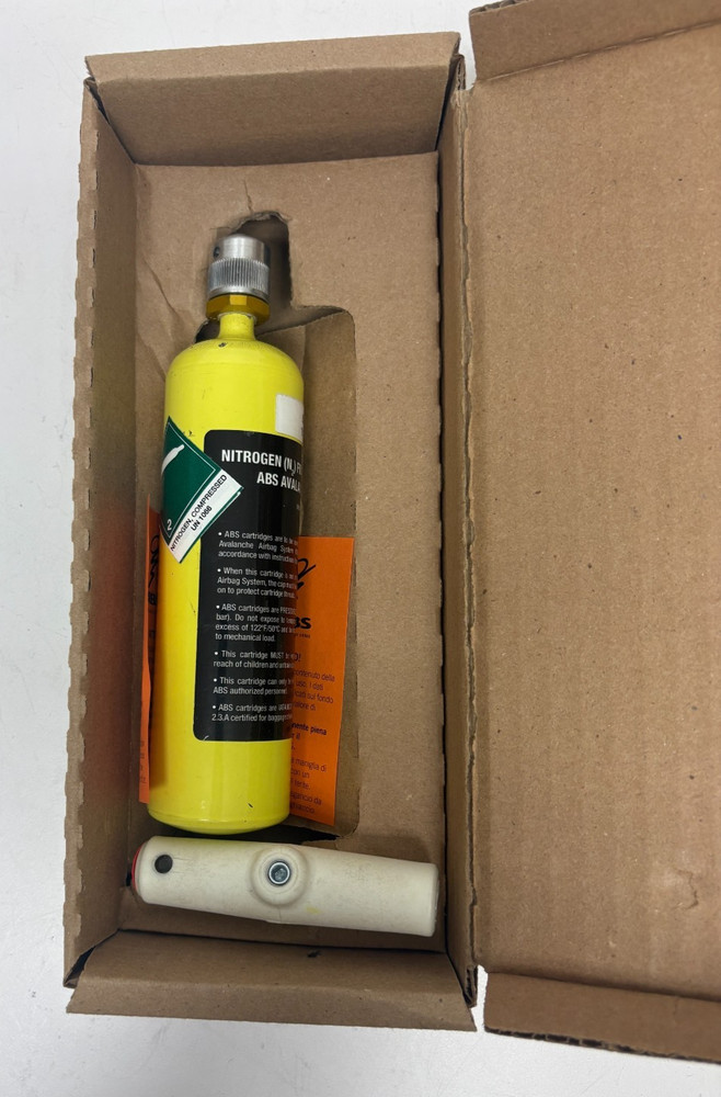 ABS Avalanche Airbag Activation Unit Nitrogen Cyclinder + Pull Handle NEW