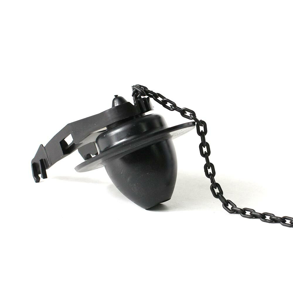 500 Universal Solid Frame Toilet Repair Flapper -Black Fluidmaster #500 -4543545