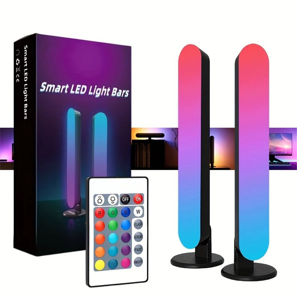 Smart RGB LED Strip Lights with Remote