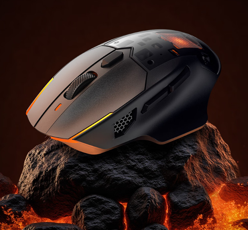 Black Shark BGM02 Wireless Mouse - TempXTM Cold/Warm Control, 2.4G, RGB