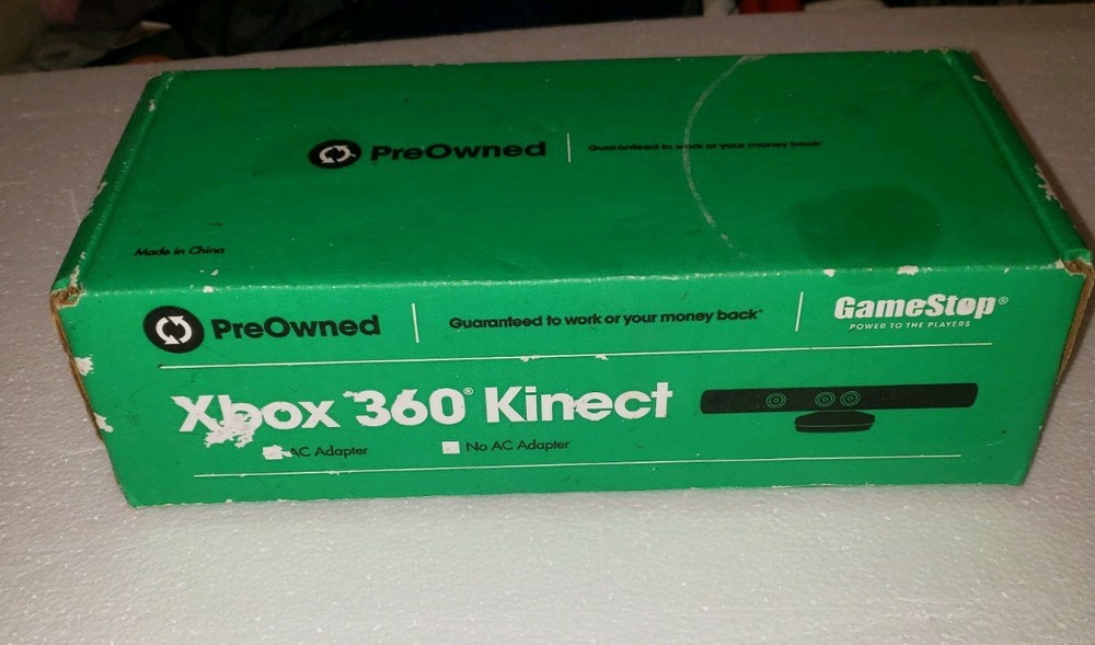 Xbox 360 Kinect Sensor Camera Bundle Only Not TESTED SOLD AS IS