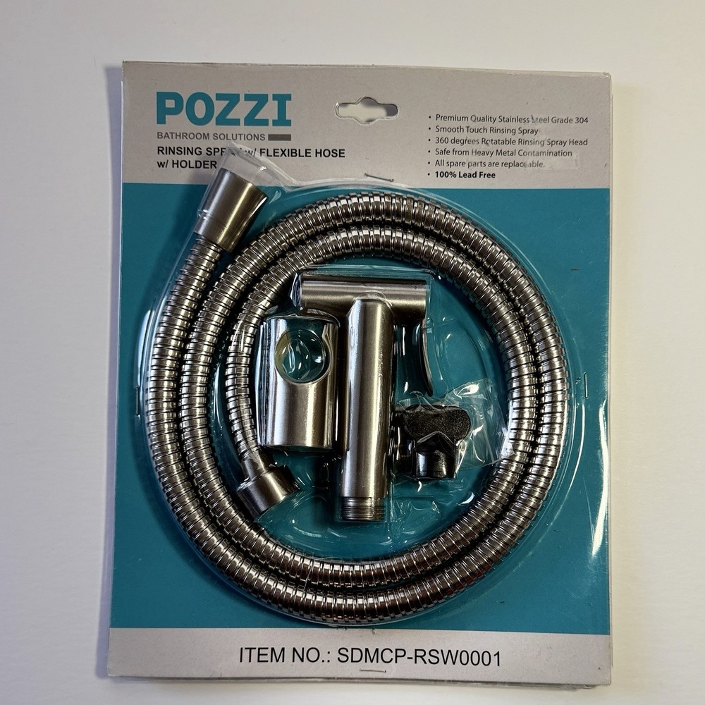 Pozzi Bathroom Solutions Rising Spray / Flexible Hose