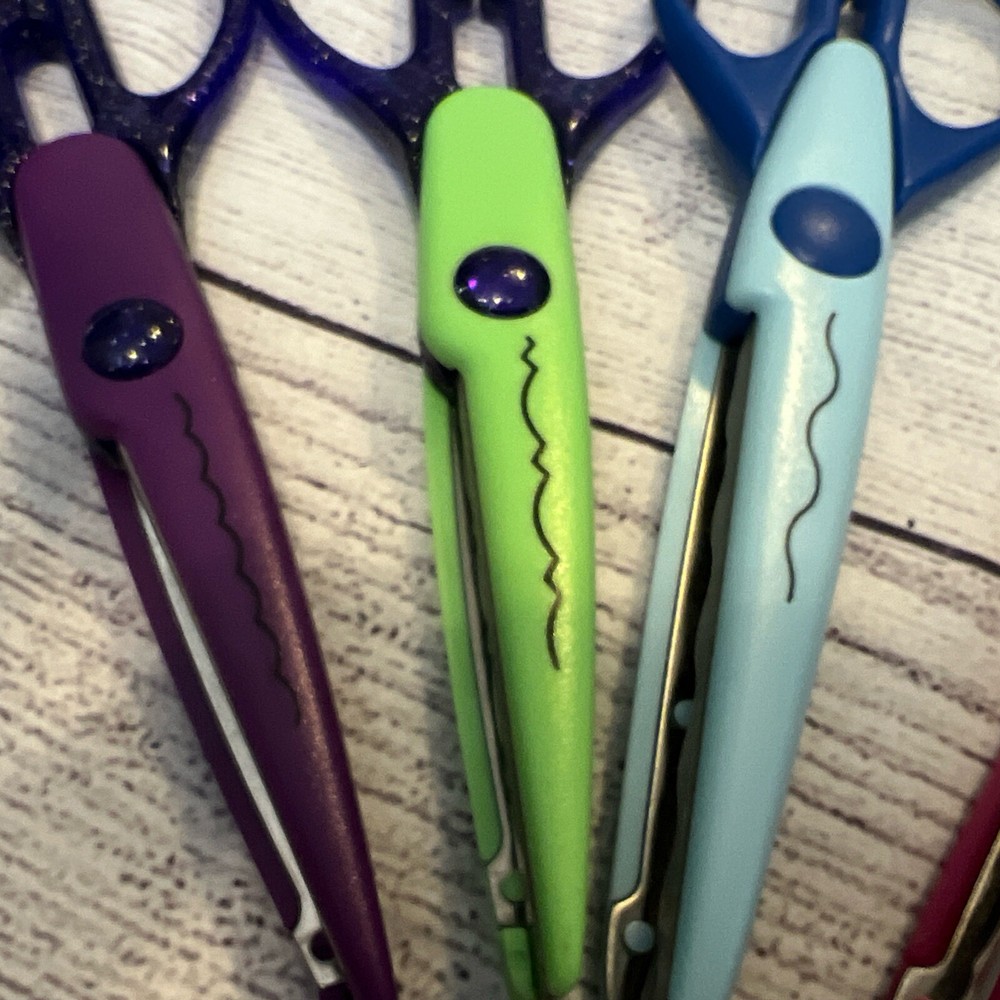Craft Decorative Edge Scissors Lot Of 5