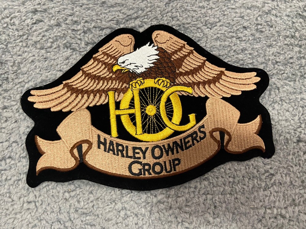 Harley-Davidson Owners Group Patch (Used)(AC) Lot Of 2 Patches