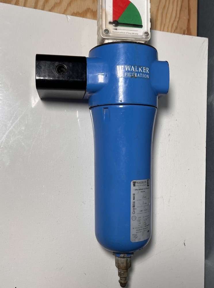Walker Filtration Compressed Air Coalescing Filter – As Is