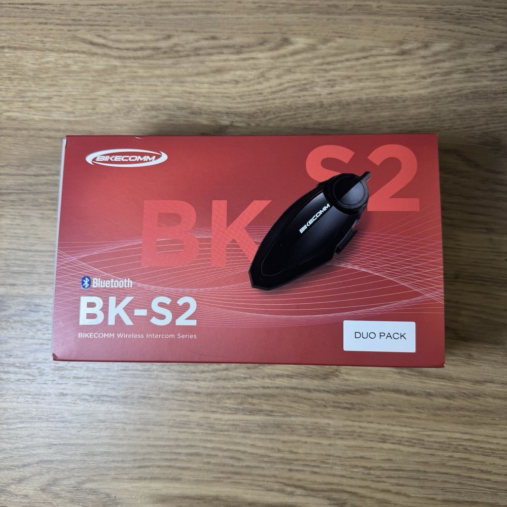 BIKECOMM BK-S2 Motorcycle Bluetooth Intercom Headset