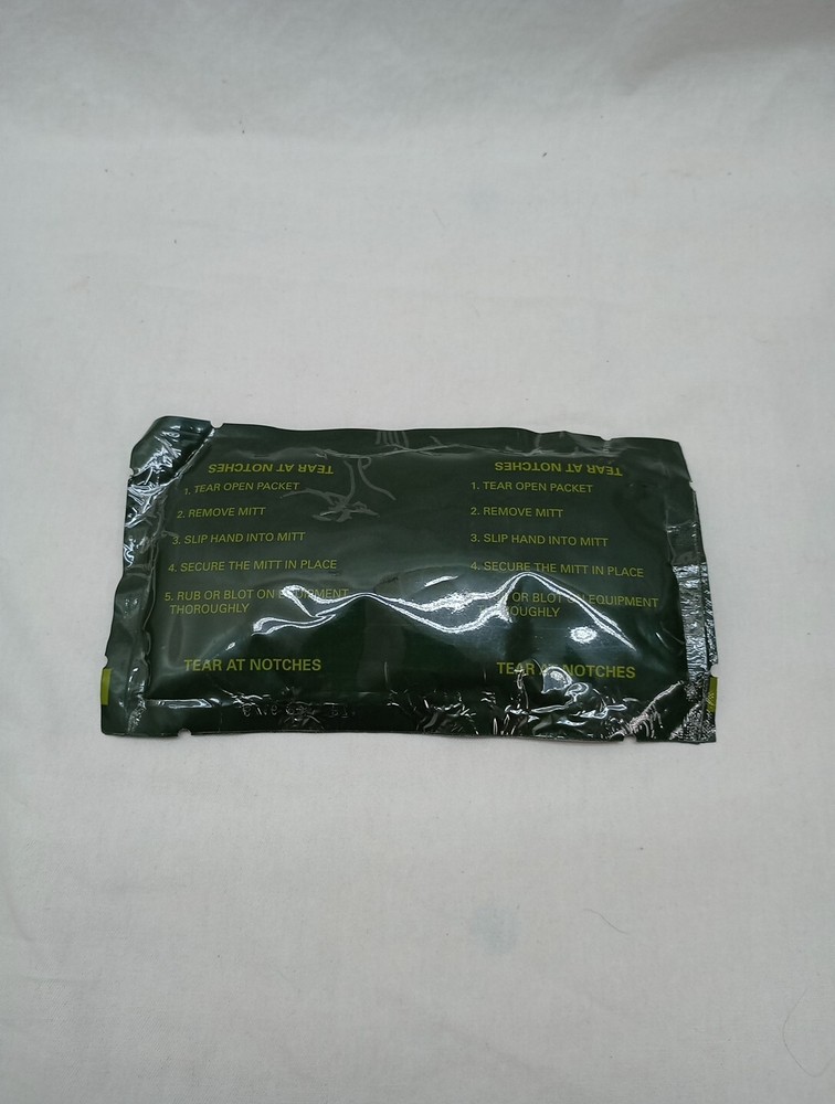 Decon packet, M295 individual decon , surplus military