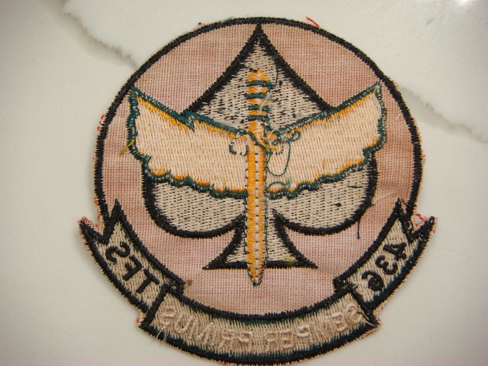 USAF 436th TACTICAL FIGHTER SQUADRON - SEMPER PRIMUS VIETNAM WAR PATCH