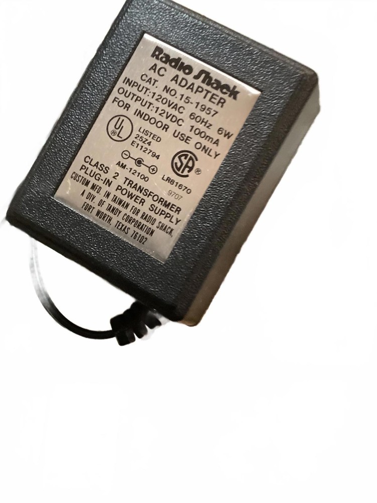 Radio Shack Remote Control Switch with AC Adapter
