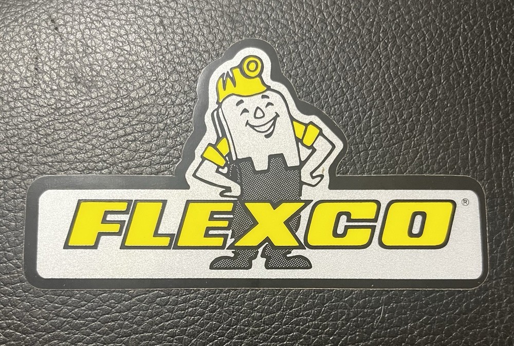Coal Mining Sticker Flexco Contour Cut