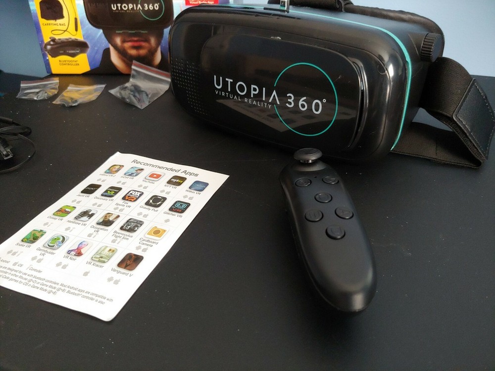 Utopia 360 Virtual Reality 3d Headset