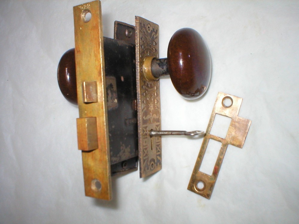 Antique Victorian Era Door Hardware