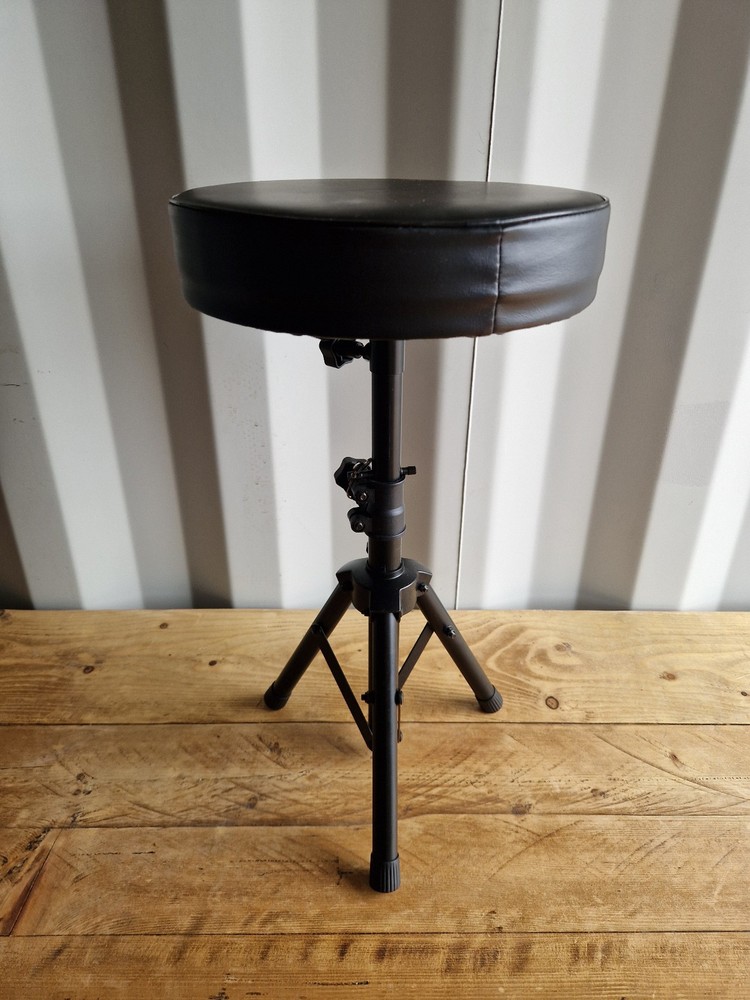 Drum throne padded musician seat / stool