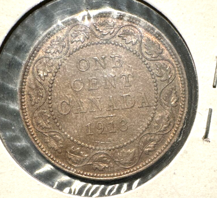 canada 1913 large cent KM 21 Unc