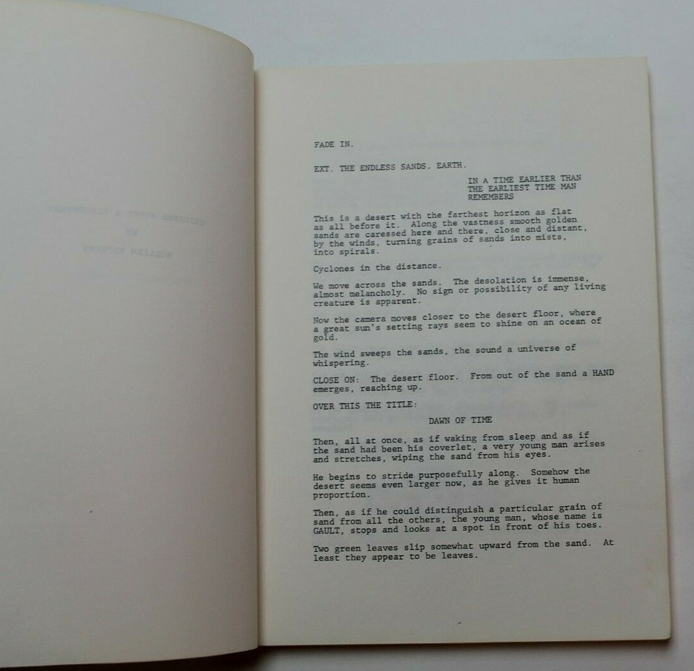 DUNGEONS & DEVILS / William Richert 1980's Unproduced Screenplay, Introvision