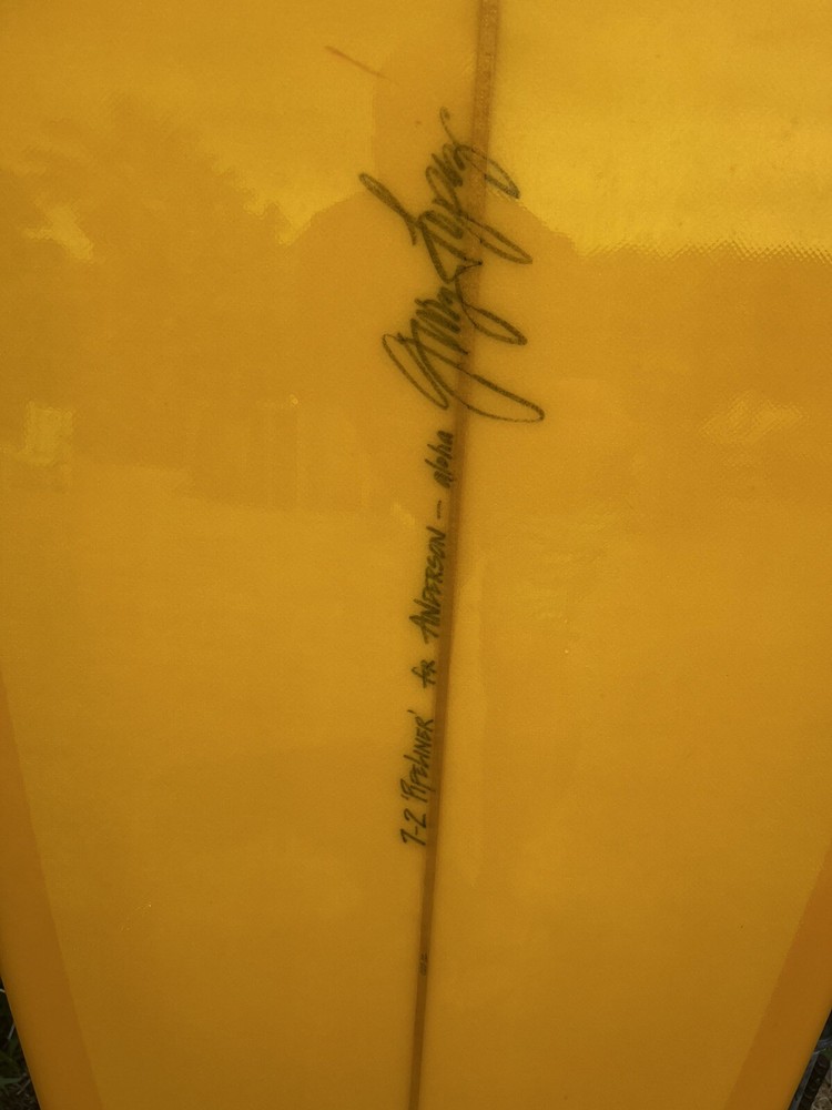vintage surfboard