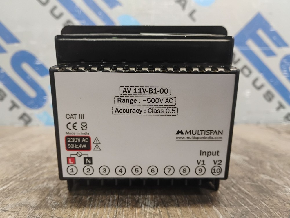 MULTISPAN AV 11V-B1-00 VOLTMETER
