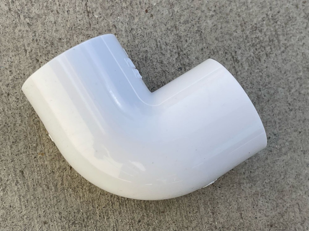 Sandbaggy 1/2-in 90-Degree Schedule 40 PVC Elbow - Right Angle - Socket x Socket