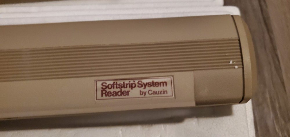 CAUZIN SOFTSTRIP READER FOR MACINTOSH VINTAGE APPLE WITH FLOPPY SOFTWARE