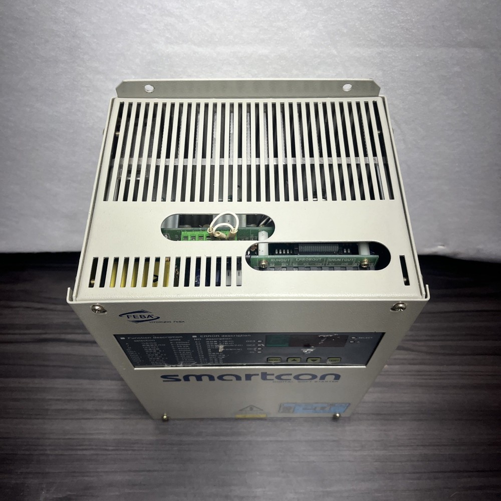 Smartcon FDS-407S Digital Soft Starter 110v - 440v Untested Read Description