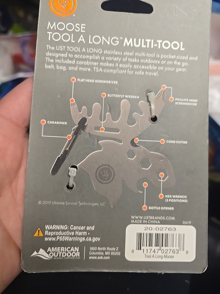 UST Moose Tool A Long Multi-Tool New In Package