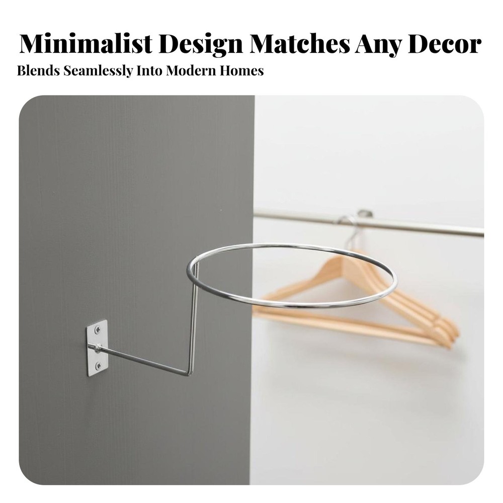 Wall-Mounted Hat Rack Easy to Install Wall Mounted Hat Rack Rust-Proof