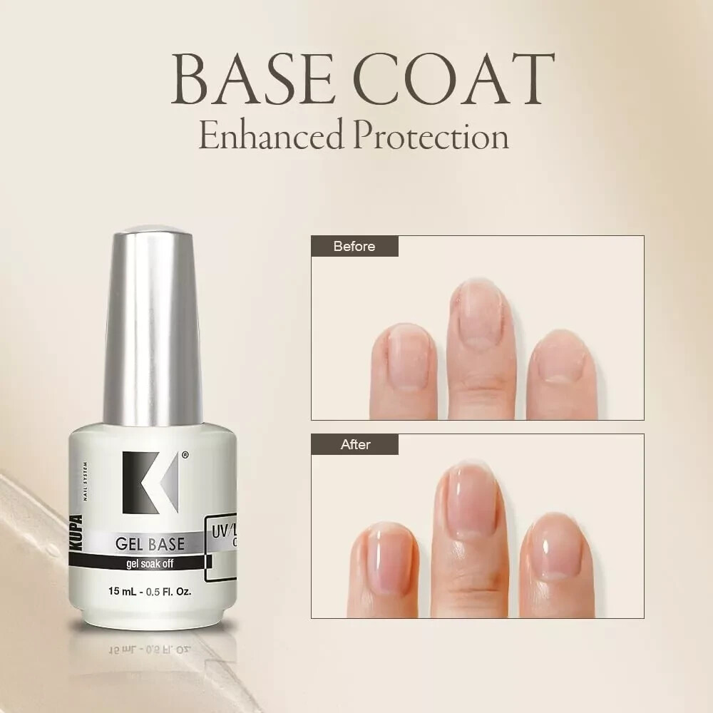 KUPA GelFinity Gel Basecoat Bundle 8oz+0.5oz