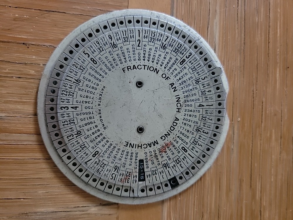 Vintage Metal (Fractron)  Adding Machine