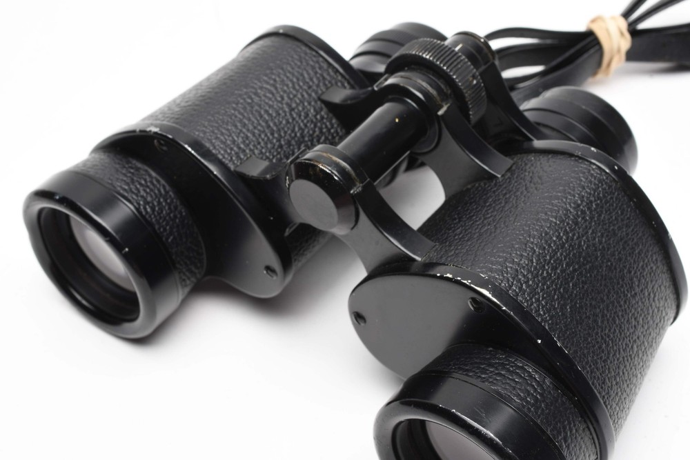Nikon 9×35 7.3° Binoculars in case, sharp! w/case+strap
