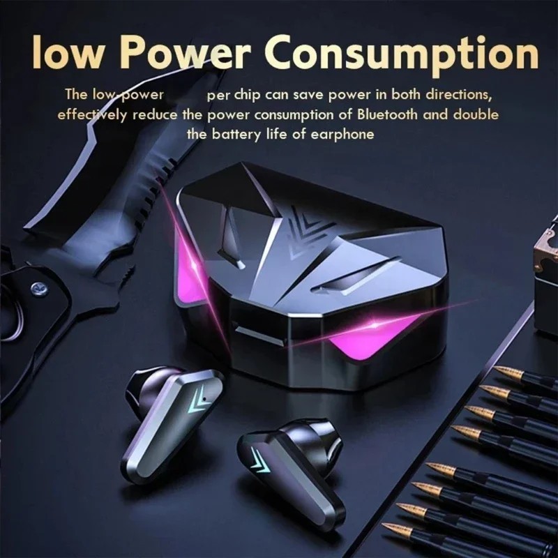 X15 TWS Bluetooth Earbuds LED Display Noise Cancelling with Mic