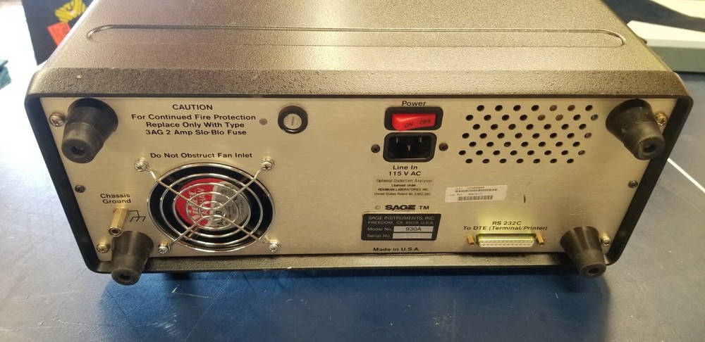 SAGE 930A Communications Test Set Good Unit #2