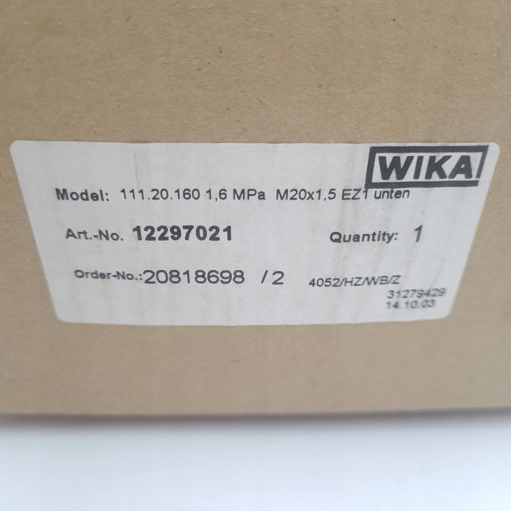 WIKA EZ1 111.20.160