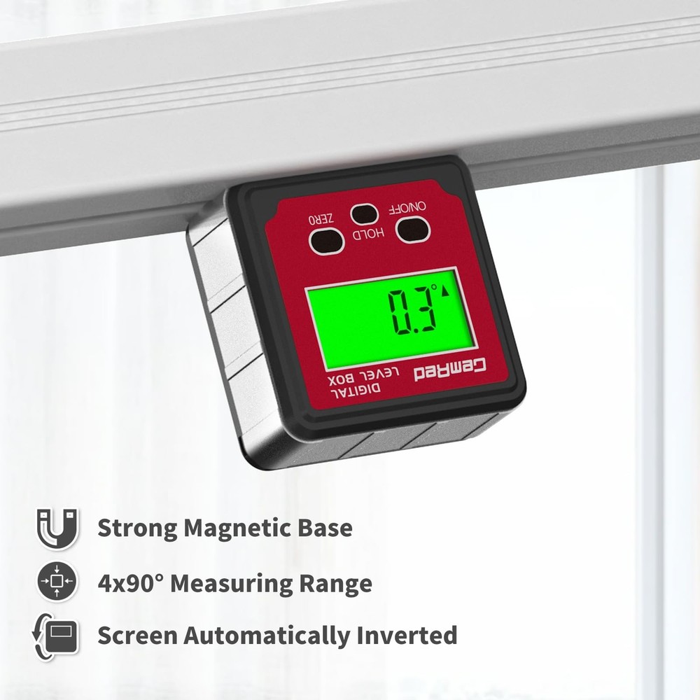 Digital Angle Gauge (Aluminum-with Hold Function)