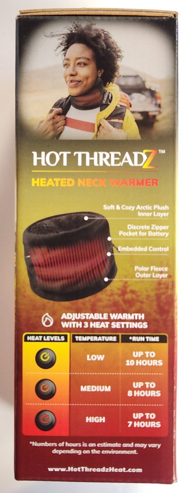Hot Threadz Heated Neck Warmer Rechargeable
