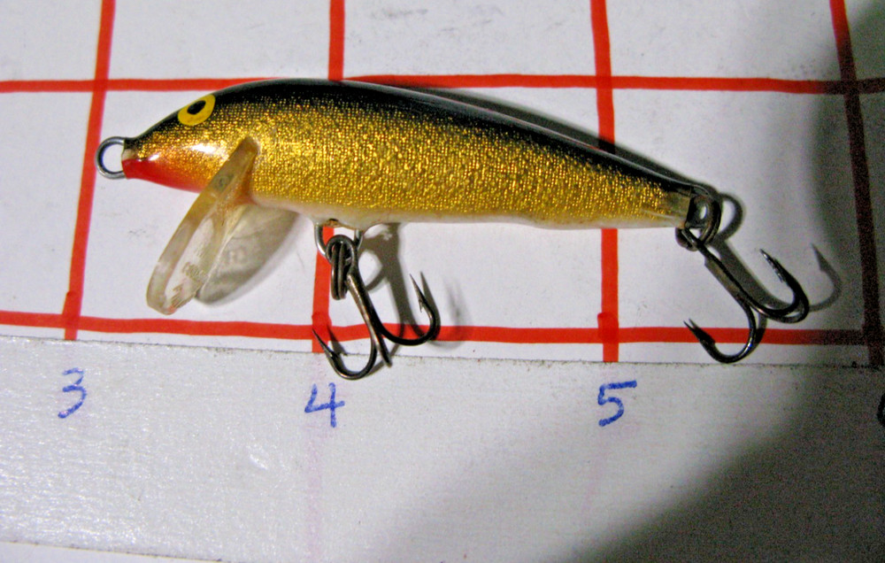 Vintage Rapala 2" Original Countdown, Shad Minnow, .2oz.- EUC