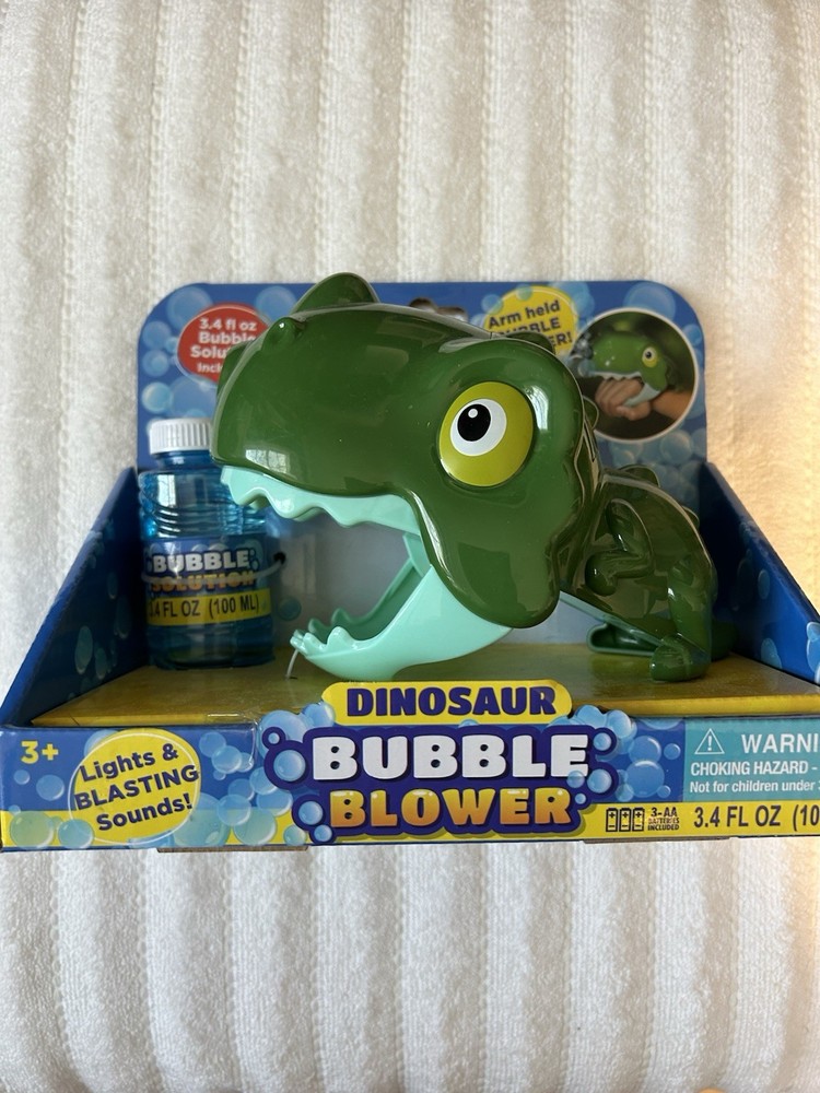 Dinosaur Bubble Blower