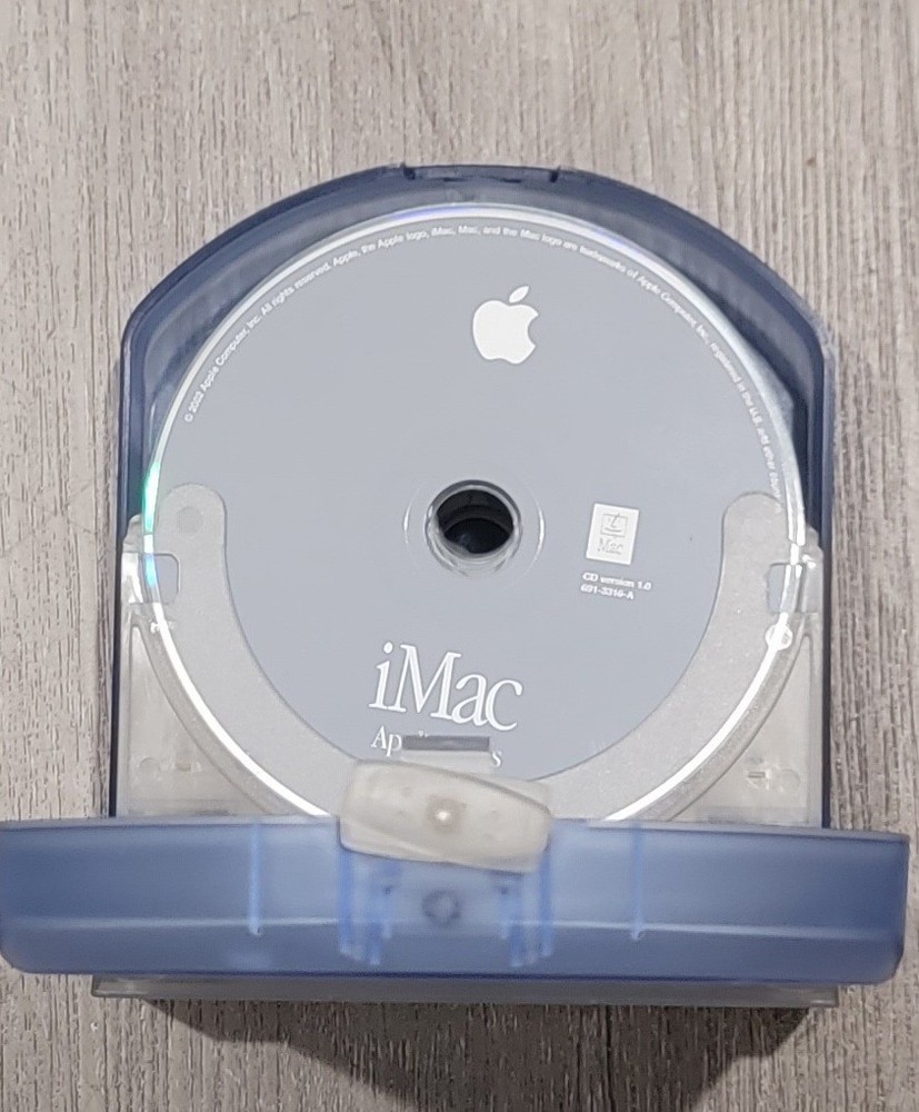 iMac Software Restore CD Disc Version 10.1.5 9.2.2 2002 (6 Discs)