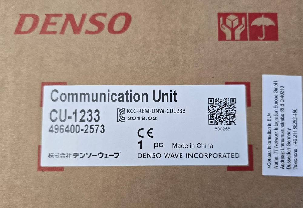 DENSO CU-1233 Communication Unit Cradle Dock (NEW In Box)