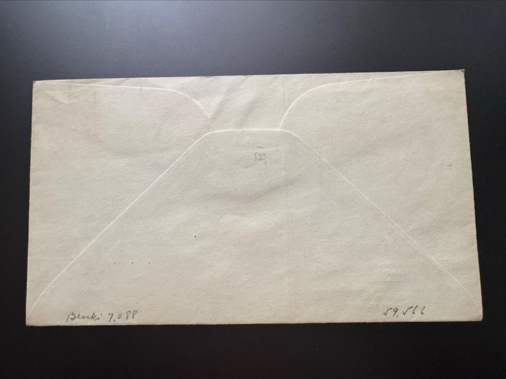 1938 Prexie 16c Lincoln Cachet FDC