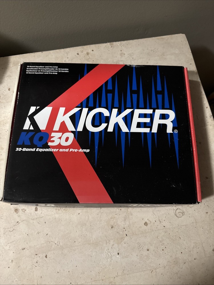 Kicker KQ 30 30 Band Equalizer/Pre Amp