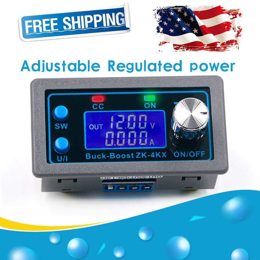 DC Adjustable Step Up Down Buck Boost Power Supply Voltage Regulator Module TD