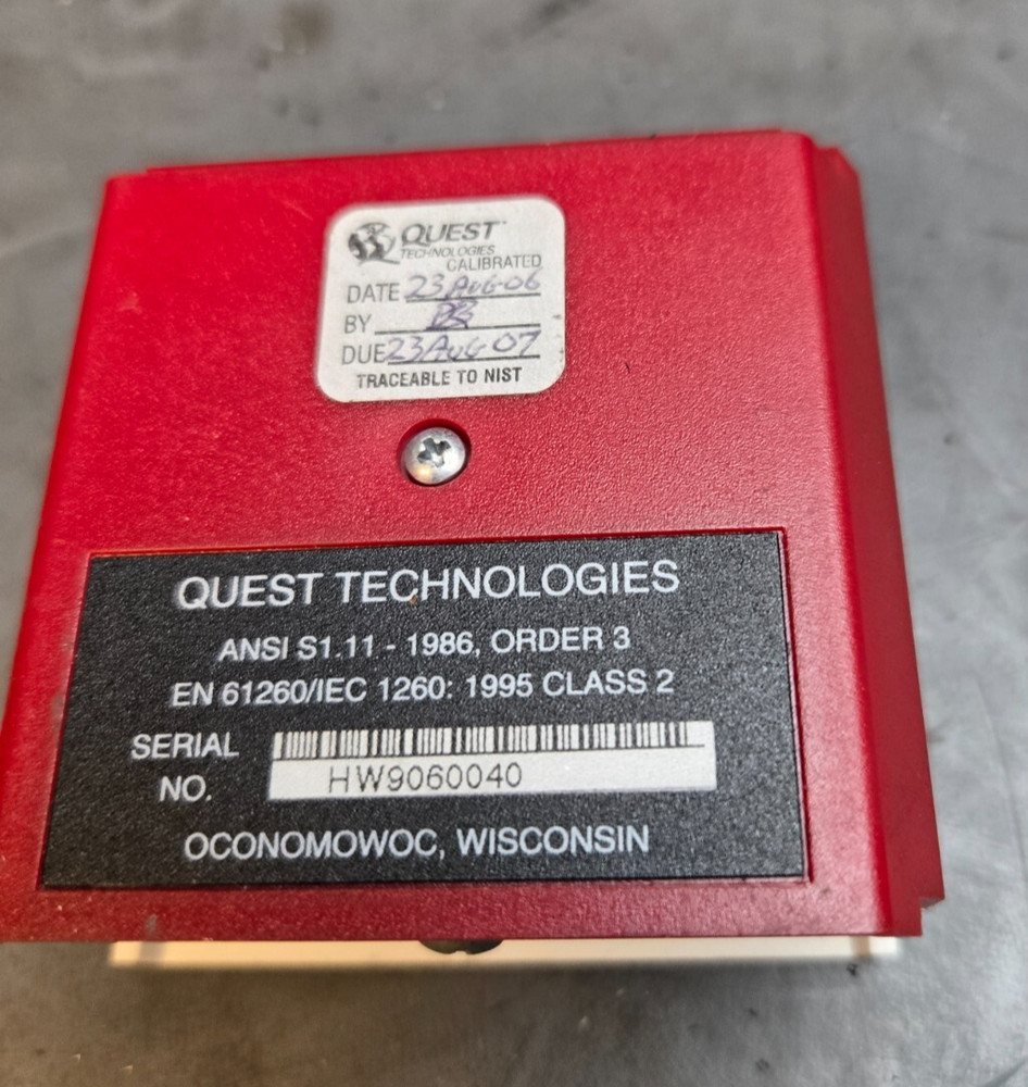 Quest Model OB-100 Octave Filter Set
